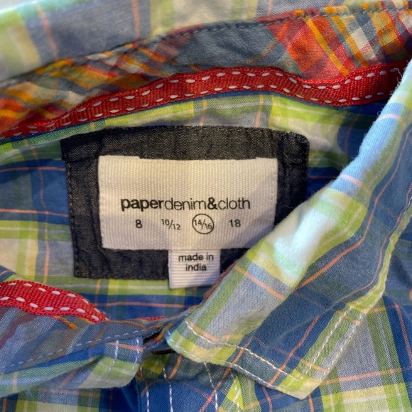 Paper Denim & Cloth Boys Button Down - Picture 4 of 5